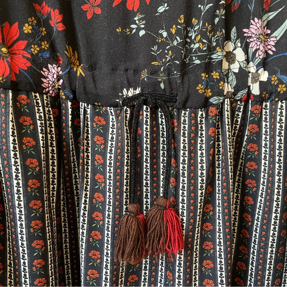 Zara Girls’ Bohemian Floral Dress - Picture 3 of 7